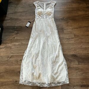 Ever Pretty White Lace Floral Evening Gown Wedding Dress NEW
